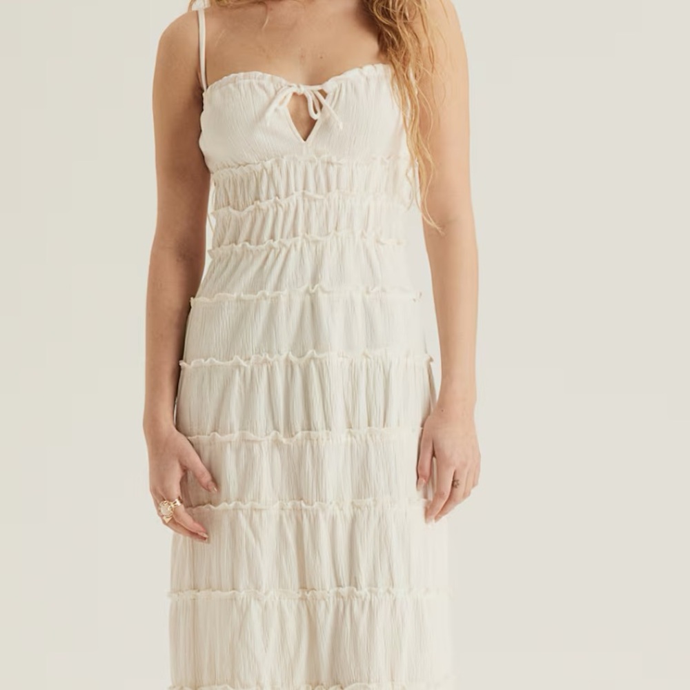 Ruffle Maxi Dress H&M